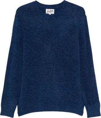MC2 Saint Barth Regent Alpaca - Heren - Truien - Blauw - Maat: S
