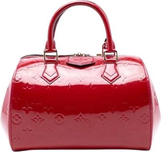 Louis Vuitton Pre-owned Handbags, female, Red, Size: ONE SIZE Pre-owned Montana