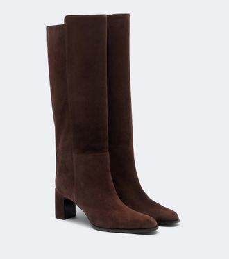 Jimmy Choo London Caly suede knee-high boots
