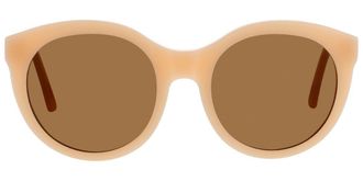 Andy Wolf Zora Polarized G Womens Sunglasses Brown Size 52
