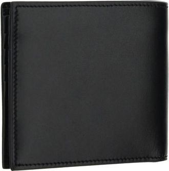 Saint Laurent Mens Black Calf Leather Bos Taurus Wallet