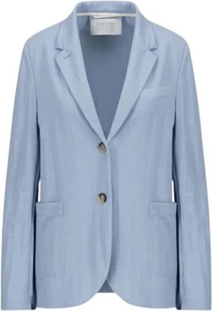 Harris Wharf London Americana Oversize Blazer - Dames - Blazers - Blauw - XS - Jassen