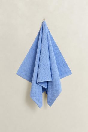 GANT Home decor Jacquard Herringbone Towel 70X140 (70x140) HYDRANGEA BLUE