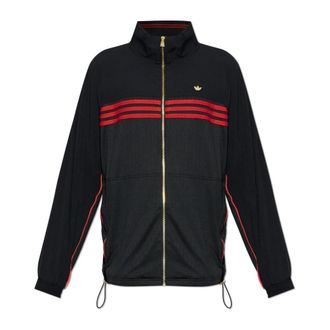 adidas 3-Stripes Zip-Up Sweatshirt - Heren - Vesten met rits - Zwart - XL - Polyester - Hoodies & sweatvesten