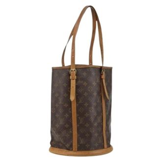 Louis Vuitton Bolso bombonera de lona Vintage Pre-owned - Pre-owned - Mujer - Marr&oacute;n - ONE SIZE