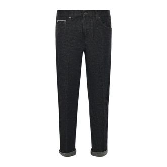 Dondup Slim-fit Jeans, male, Black, Size: W34 Slim-fit Jeans
