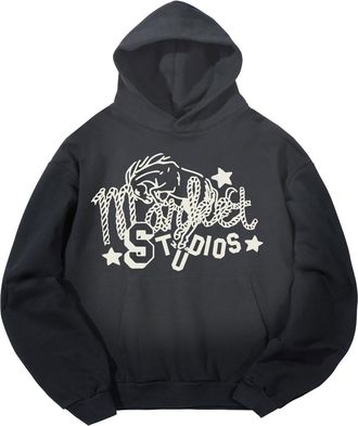 Market Mens Old West Studios Hoodie In Pirate Black