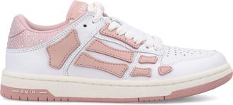Amiri Womens Skel Low Top - White Leather - Size EU 40