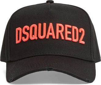 Dsquared2 Cappello da baseball con ricamo - Nero