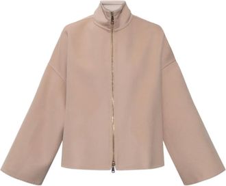 Fabiana Filippi Giacca con scollo a imbuto - Rosa
