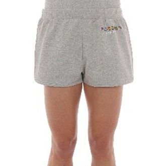 Moschino Gray Cotton Bermuda Mens Shorts