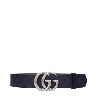 Gucci Herens Riemstof Blauw/Donkerblauw