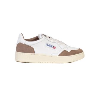 Autry Medalist Low - Heren - Sneakers - Wit - 39 EU - Katoen - Schoenen