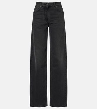 The Row Clair high-rise straight jeans