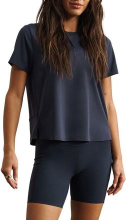 Rhone Serene Performance T-Shirt in Navy Blue at Nordstrom, Size Xx-Large