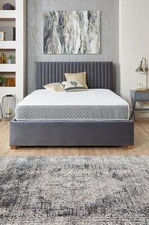 Aspire Home Accents Crystal Pocket+ Comfort 1000 Mattress in White | Size: King
