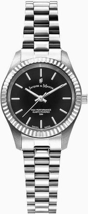 Jacques du Manoir Inspiration Prime Black Dial Ladies Watch JWL04001