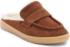 J/Slides Hudson Faux Shearling Lined Mule in Tan at Nordstrom Rack, Size 6.5
