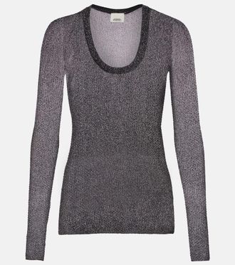 Isabel Marant Thalia lamé top