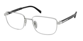 Prada Demo Rectangular Mens Eyeglasses PR B51V 1BC1O1 53