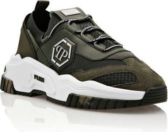 Philipp Plein Trainer Sneakers Predator Unisex in Green at Nordstrom, Size 39