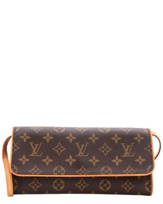 Louis Vuitton Brown Monogram Canvas Twin Gm (Authentic Pre-Loved)