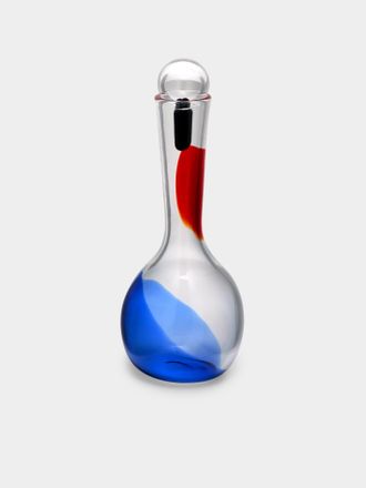 VENINI Gio Ponti Pezzente Hand-Blown Murano Glass Decanter