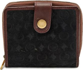 Celine Portafoglio con monogramma - Nero