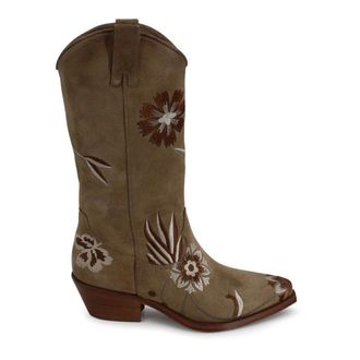 P.A.R.O.S.H. P.a.r.o.s.h., Schoenen, Dames, Veelkleurig, 37 EU, Leer, Texan Boot