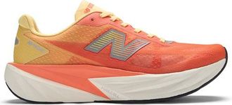 New Balance Mens FuelCell Rebel v5 in Orange/Grey Synthetic, size 10.5 Wide