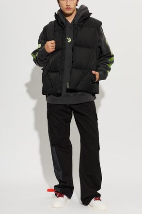 Off-white Cargo Trousers, Mens, Black