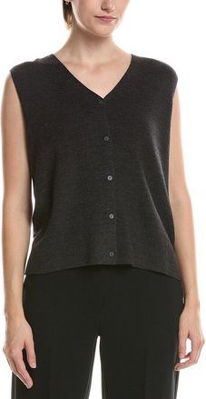Eileen Fisher Eileen Fisher Wool V-Neck Vest