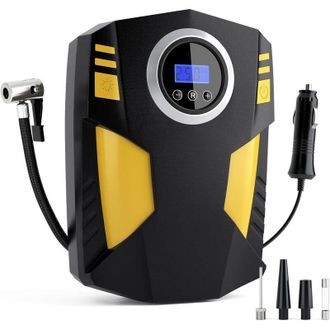 OEM Inflador De Neum&aacute;ticos Para Coche, Compresor De Aire Port&aacute;til De 12 V, Inflador El&eacute;ctrico Aut&oacute;nomo Con Toma De Encendedor Para Coche, Motocicleta, Pad