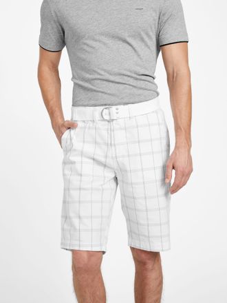 Guess Abel Plaid Shorts