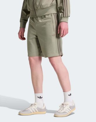 adidas Originals Firebird - Pantaloncini color ciottolo argento