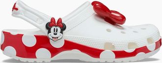 Crocs Womens Crocs 212717 MINNIE MOUSE Womens Disney Clogs White - Size: 7