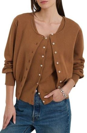 Alex Mill Louisa Cotton & Cashmere Cardigan in Mochaccino at Nordstrom Rack, Size Small
