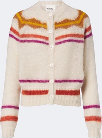 Isabel Marant Molly mohair and wool-blend cardigan