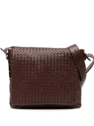 Bottega Veneta 2013-2025 Nappa Intrecciato crossbody bag - unisex - Nappa Leather - One Size - Brown