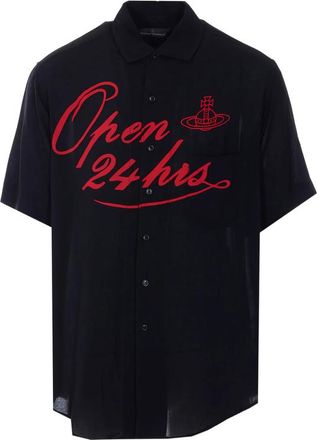 Vivienne Westwood Print Short Bowling Shirt