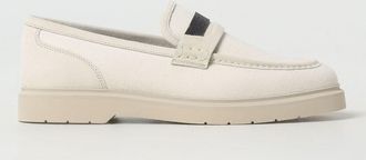 Brunello Cucinelli Mocassino Brunello Cucinelli in canvas di cotone e camoscio con monile
