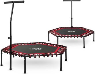 OEM Cama El&aacute;stica Neo-sport Fitness Con Asa 127 Cm - Hexagonal Rojo