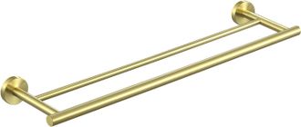 OEM Toallero Doble De Acero Inoxidable Sus304 Para Ba&ntilde;o, Toallero De Pared Cepillado De 60 Cm