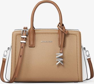 Michael Kors Laila Extra-Small Color-Block Leather Crossbody Bag