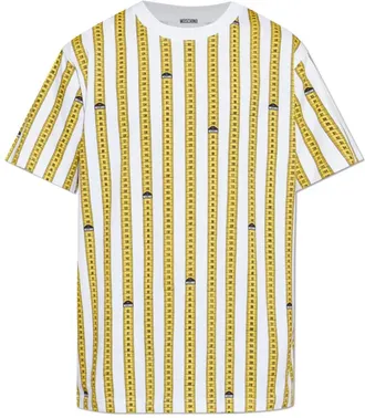 Moschino Hombre, Camisetas, Amarillo, Talla: XL