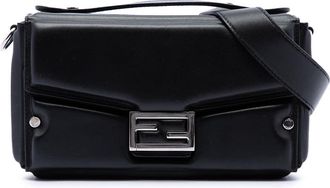 Fendi Pre-owned Fendi Leather Soft Trunk Baguette Satchel Ladies OZMB4GYMSRP7HG43