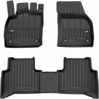 OEM Alfombras Y Felpa De Goma Vw Touran 3 Desde 2015 - 3d Trough