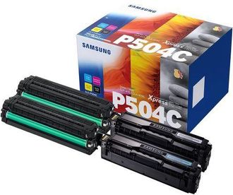 Samsung Original Clt-p504c Rainbow-kit Negro Cian Magenta Amarillo 7.900 P&aacute;ginas (clt-p504c/els) Para C1810/c1860/clp-415