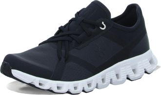 On Womens Cloud X 3 AD Sneakers, Black | White, 5.5 UK