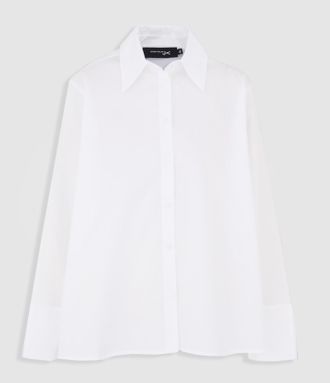 Jeanne Vouland Chemise Phani Dos Crois&eacute; Blanc